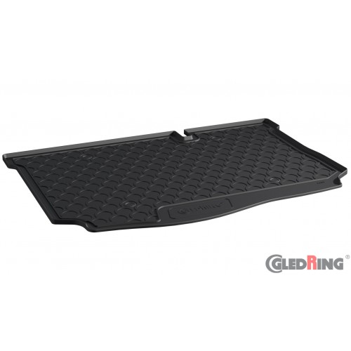 Original Gledring Premium Gummi Kofferraummatte - FORD Fiesta (5-türig, Unterer Boden) 08.2017->
